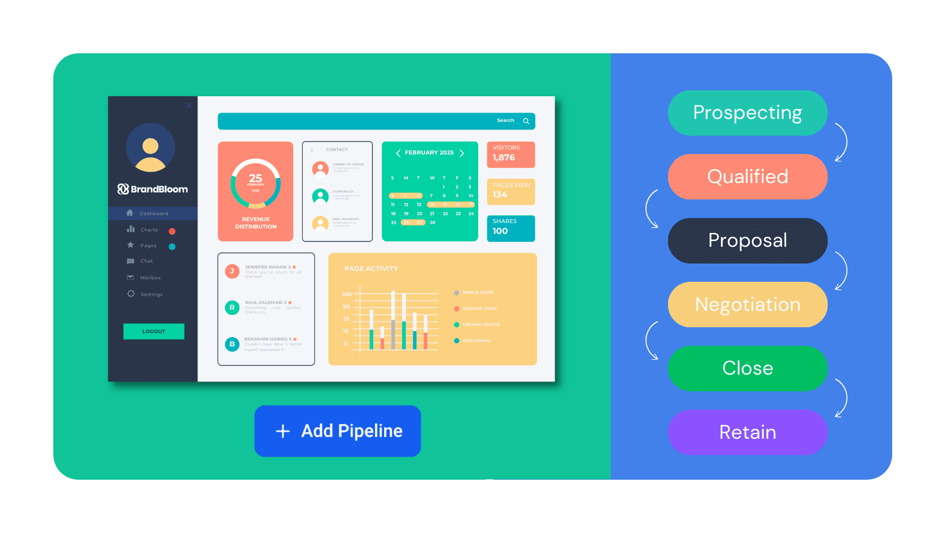 CRM & Pipeline Management preview